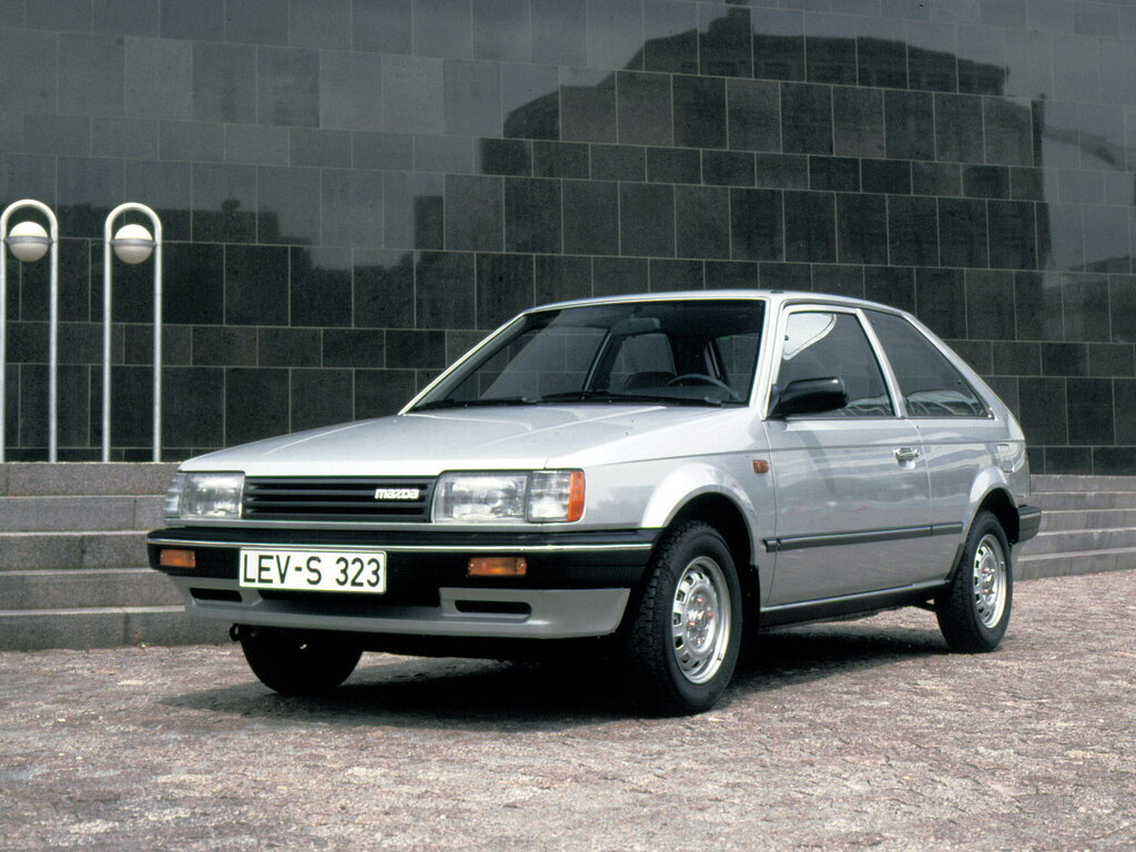 Mazda 323 (BF) 3 поколение, хэтчбек 3 дв. (01.1985 - 07.1987)